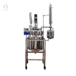 Двухслойный реактор из нержавеющей стали емкостью 30 л