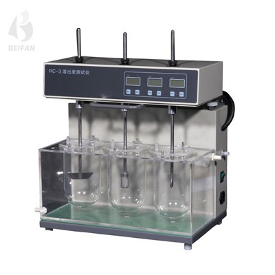 Тестер растворения в трех сосудах